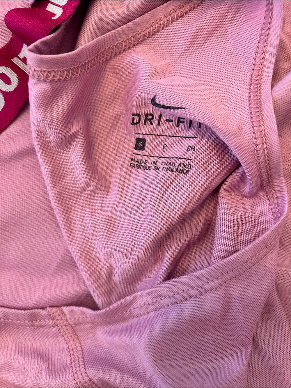 Nike Pink Dri-FIT top